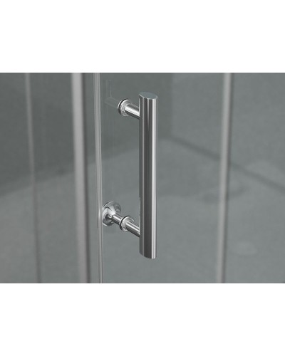 Душевой уголок Ambassador Kingston 80х80 14011106 профиль Хром стекло прозрачное