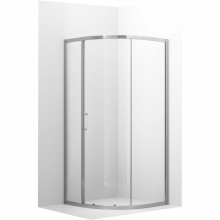 Душевой уголок Ambassador Kingston 90х90 14011112 профиль Хром стекло прозрачное