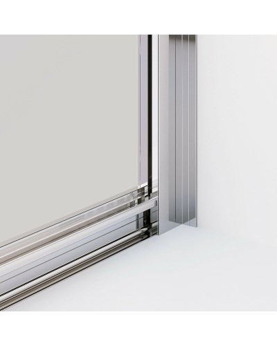 Душевой уголок Ambassador Kingston 110х80 14011110 профиль Хром стекло прозрачное