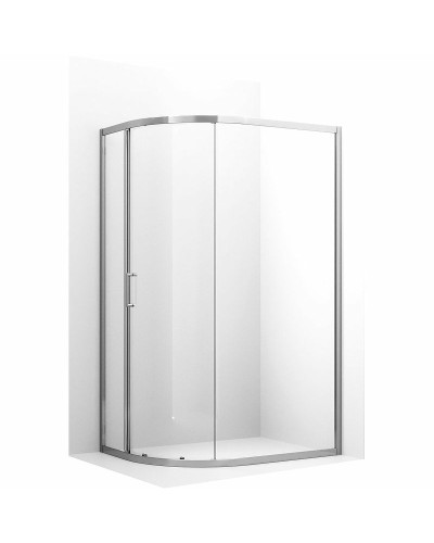 Душевой уголок Ambassador Kingston 110х80 14011116 профиль Хром стекло прозрачное