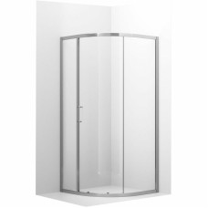 Душевой уголок Ambassador Kingston 100х100 14011113 профиль Хром стекло прозрачное