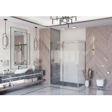 Душевой уголок Ambassador Benefit 130x90 19021102HX-90HX профиль Хром стекло прозрачное