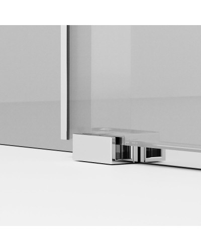 Душевой уголок Ambassador Benefit 160x80 19021105HX-80HX профиль Хром стекло прозрачное