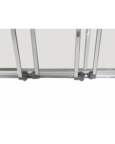 Душевой уголок Grossman Falcon 110х90 GR-D110-P90Fa профиль Хром стекло прозрачное