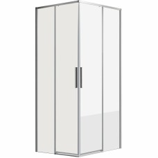 Душевой уголок Grossman Fly 90х90 GR-9090Fl профиль Хром стекло прозрачное