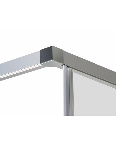 Душевой уголок Grossman Fly 90х90 GR-9090Fl профиль Хром стекло прозрачное