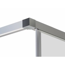 Душевой уголок Grossman Fly 70х100 GR-7010Fl профиль Хром стекло прозрачное