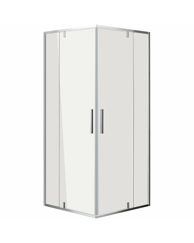 Душевой уголок Grossman Forta 100х100 GR-1010Fo профиль Хром стекло прозрачное