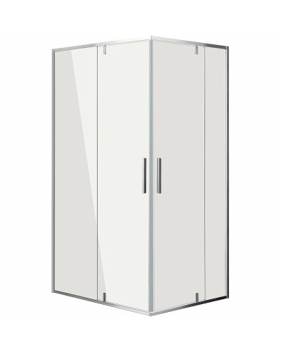 Душевой уголок Grossman Forta 120х80 GR-1280RFo профиль Хром стекло прозрачное