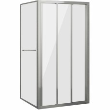 Душевой уголок Grossman Alba 90х90 GR-9090Al1 профиль Хром стекло прозрачное