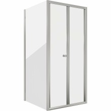 Душевой уголок Grossman Advans 80х80 GR-8080Ad профиль Хром стекло прозрачное