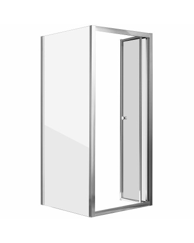 Душевой уголок Grossman Advans 80х80 GR-8080Ad профиль Хром стекло прозрачное