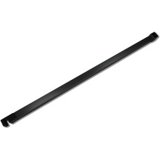 Душевая перегородка Abber Immer Offen 100 AG65100B профиль Черный стекло прозрачное