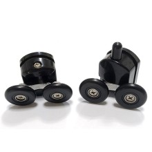 Душевой уголок Abber Schwarzer Diamant 80x80 AG02080BH-S80Bб профиль Черный стекло прозрачное