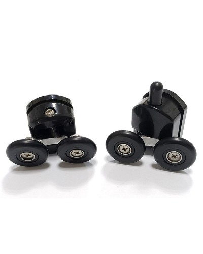 Душевой уголок Abber Schwarzer Diamant 80x80 AG02080BH-S80Bб профиль Черный стекло прозрачное