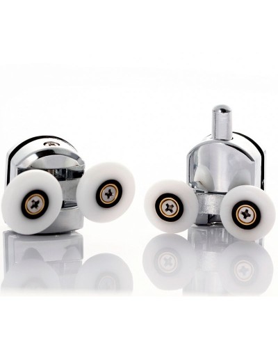 Душевой уголок Abber Schwarzer Diamant 90x90 AG02090H профиль Хром стекло прозрачное