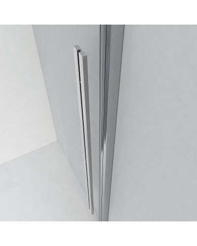 Душевой уголок Ambassador Intense 150x80 110021104IX-80IX профиль Хром стекло прозрачное