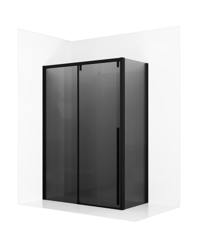 Душевой уголок Ambassador Intense 150x90 110022204IBB-90IBB профиль Черный стекло тонированное