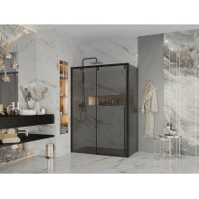 Душевой уголок Ambassador Intense 160х90 110022205IBB-90IBB профиль Черный стекло тонированное