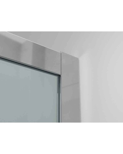Душевой уголок Ambassador Kingston 120x90 14011122 профиль Хром стекло прозрачное