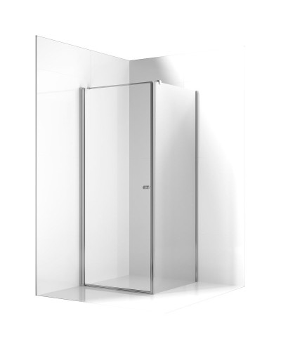 Душевой уголок Ambassador Elysium 100x80 111011111CX-80CX профиль Хром стекло прозрачное