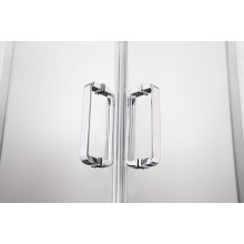 Душевой уголок Aquatek 80х80 AQNAA2142-80 профиль Хром стекло прозрачное