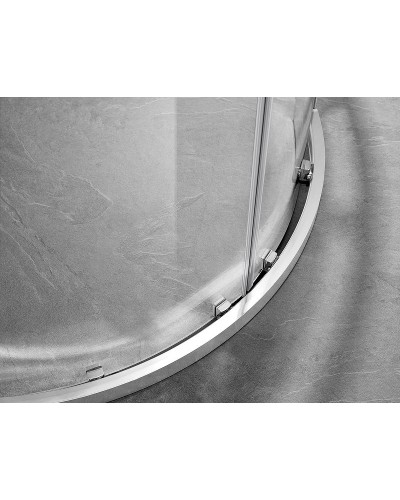 Душевой уголок Aquatek 80х80 AQNAA2142-80 профиль Хром стекло прозрачное