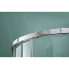 Душевой уголок Aquatek 80х80 AQNAA2142-80 профиль Хром стекло прозрачное