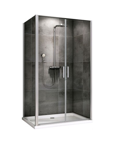 Душевой уголок Abber Sonnenstrand 100x70 AG04100C-S70 профиль Хром стекло прозрачное