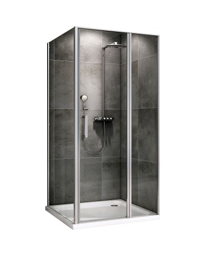 Душевой уголок Abber Sonnenstrand 100x100 AG04100S-S100 профиль Хром стекло прозрачное