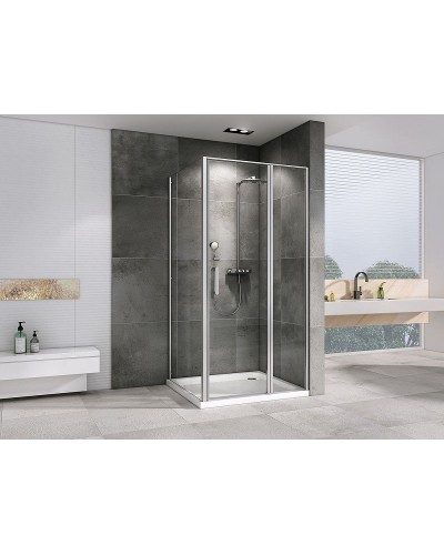 Душевой уголок Abber Sonnenstrand 120x90 AG04120S-S90 профиль Хром стекло прозрачное