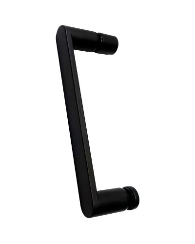 Душевой уголок Abber Sonnenstrand 80x80 AG04080B-S80B профиль Черный стекло прозрачное