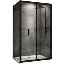 Душевой уголок Abber Sonnenstrand 90x70 AG07090B-S70B профиль Черный стекло прозрачное