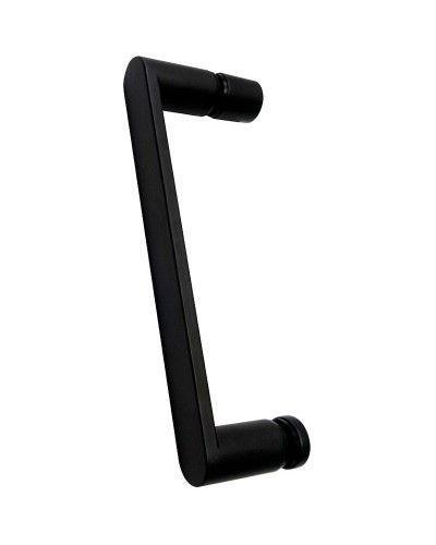 Душевой уголок Abber Sonnenstrand 110x100 AG04110BS-S100B профиль Черный стекло прозрачное