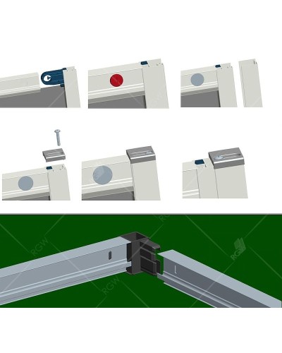 Душевой уголок RGW Classic CL-48B 160x90 32094896-014 профиль Черный матовый стекло прозрачное