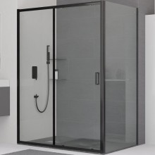 Душевой уголок RGW Classic CL-48B 110x90 32094891-014 профиль Черный матовый стекло прозрачное