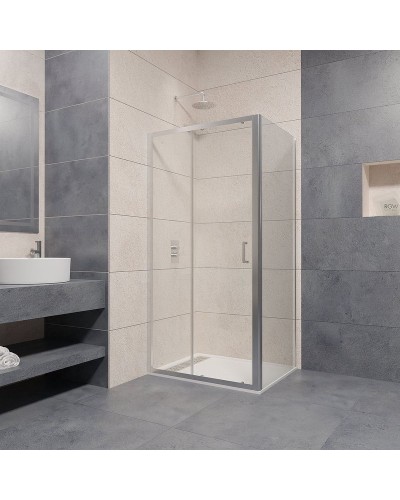 Душевой уголок RGW Passage PA-74 120x100 410874120-11 профиль Хром стекло прозрачное