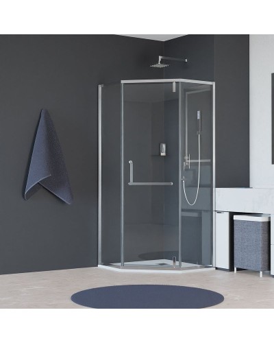 Душевой уголок RGW Hotel HO-084 90x90 350608499-11 профиль Хром стекло прозрачное