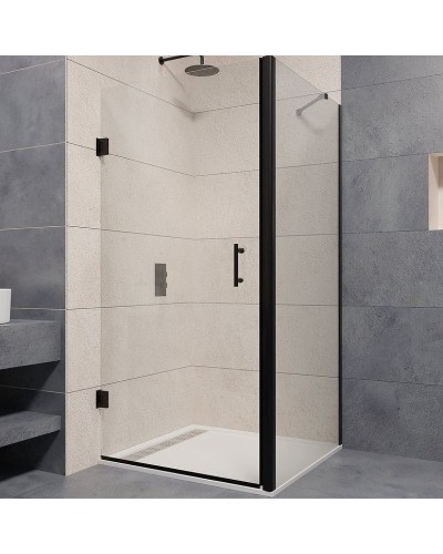 Душевой уголок RGW Passage PA-36B 80x120 41083682-014 профиль Черный стекло прозрачное