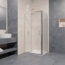 Душевой уголок RGW Passage PA-74 140x110 410874141-11 профиль Хром стекло прозрачное