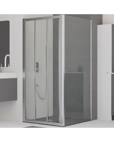 Душевой уголок RGW Classic CL-30 80x80 04093088-011 профиль Хром стекло прозрачное