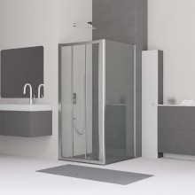 Душевой уголок RGW Classic CL-30 80x80 04093088-011 профиль Хром стекло прозрачное