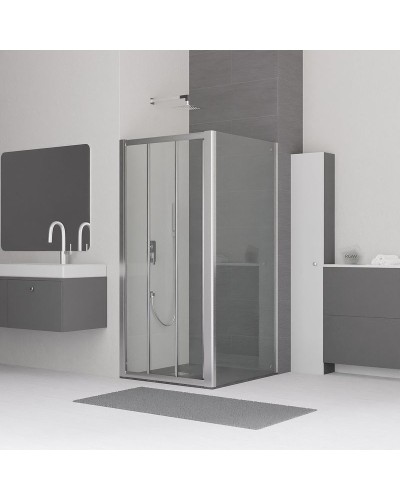 Душевой уголок RGW Classic CL-30 80x80 04093088-011 профиль Хром стекло прозрачное