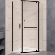 Душевой уголок RGW Passage PA-081B 90x90 35088199-14 профиль Черный стекло прозрачное