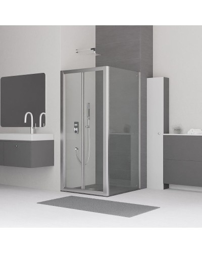 Душевой уголок RGW Classic CL-31 80x80 04093188-011 профиль Хром стекло прозрачное