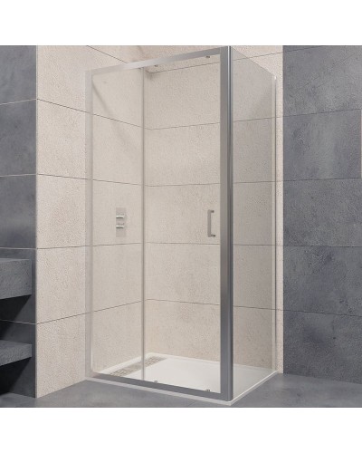 Душевой уголок RGW Passage PA-74 110x90 410874119-11 профиль Хром стекло прозрачное