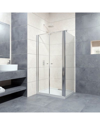 Душевой уголок RGW Passage PA-47 100x80 04084708-011 профиль Хром стекло прозрачное