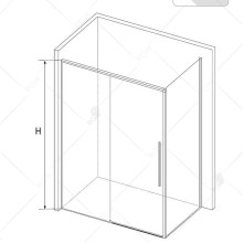 Душевой уголок RGW Stilvoll SV-42B 100x80 32324280-014 профиль Черный стекло прозрачное