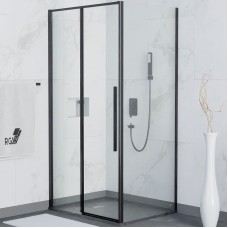 Душевой уголок RGW Stilvoll SV-42B 140x80 32324284-014 профиль Черный стекло прозрачное