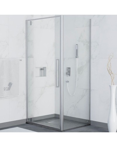 Душевой уголок RGW Stilvoll SV-43 80x90 06324389-011 профиль Хром стекло прозрачное